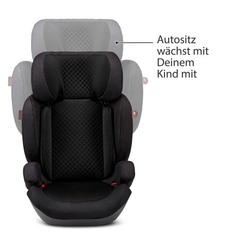 Scaun auto Mallow Black 15-36 kg Abc Design, Culoare: Negru, Grupa: 15-36kg (4 ani - 12 ani),poza 2  - ExclusivMAG.ro Scaun auto Mallow Black 15-36 kg Abc Design, Culoare: Negru, Grupa: 15-36kg (4 ani - 12 ani),poza 2