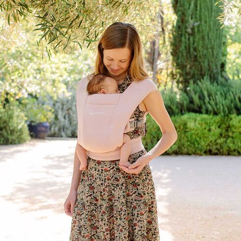 Marsupiu Ergobaby Embrace Blush Pink, Culoare: Roz,poza 6