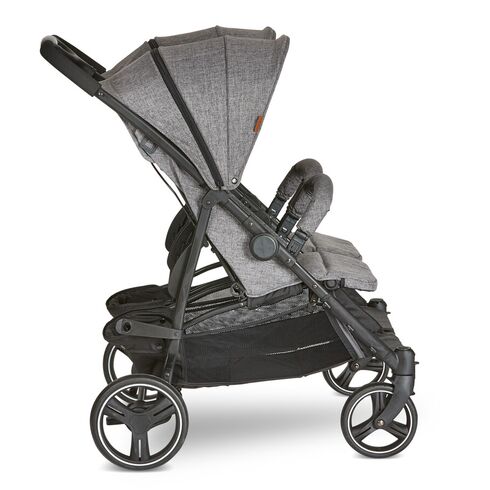 Carucior pentru gemeni Twin Woven-Grey Abc Design 2021 - poza 3 - ExclusivMAG.ro