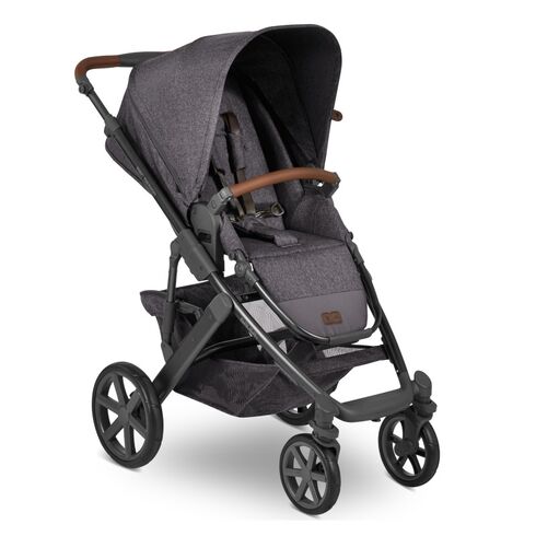 Carucior 2 in 1 Salsa 4 Street ABC Design 2021, Culoare: Gri/Negru,poza 3