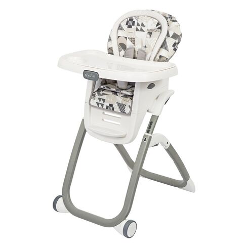 Scaun de masa Graco Duodiner DLX 6 in 1 Patchwork Grey,poza 8