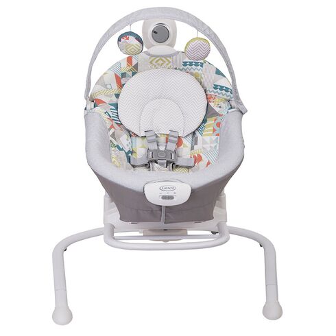 Balansoar 2 in 1 Graco Duet Sway Patchwork,poza 2