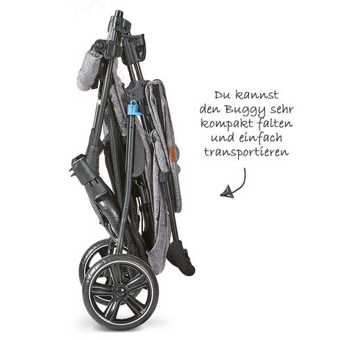 Carucior Treviso 4 Woven-Graphite Circle ABC Design 2020, Culoare: Gri deschis,poza 5