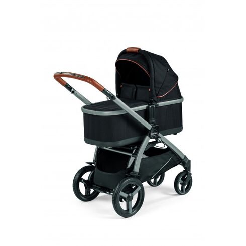 Carucior Ypsi, Peg Perego, Combo, Ebony, Culoare: Negru,poza 4