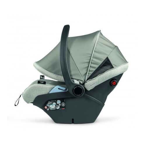 Scaun Auto Peg Perego Primo Viaggio Lounge Luxe Pure, 40 - 87 cm, 0-13 kg, Culoare: Gri deschis, Grupa: 0-13kg (0 luni - 12 luni),poza 3  - ExclusivMAG.ro Scaun Auto Peg Perego Primo Viaggio Lounge Luxe Pure, 40 - 87 cm, 0-13 kg, Culoare: Gri deschis, Grupa: 0-13kg (0 luni - 12 luni),poza 3