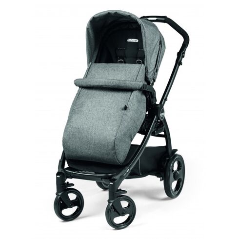 Carucior 3 in 1 Peg Perego Book 51 Titania Primoviaggio SL, 0-22 kg, Futura Cinder, Gri - poza 2 - ExclusivMAG.ro