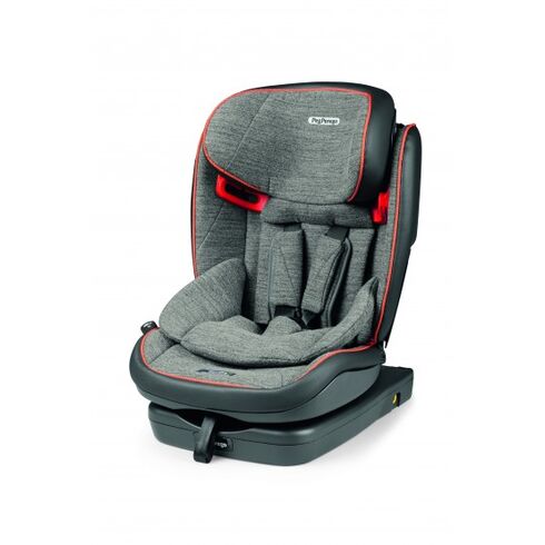 Scaun Auto Peg Perego Viaggio 1-2-3 Via, Wonder Grey, 9-36 kg, Culoare: Gri deschis, Grupa: 9-36kg (9 luni - 12 ani)