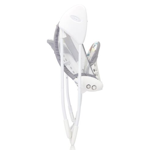 Balansoar Graco Baby Delight Patchwork, Culoare: Alb/Gri,poza 4