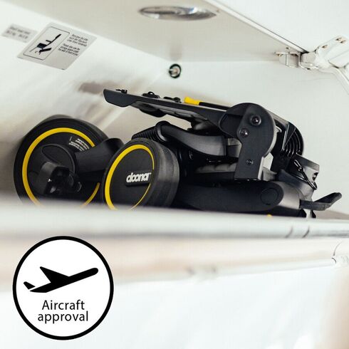 Tricicleta Doona Liki Trike Midnight Editie Limitata, Culoare: Negru,poza 11