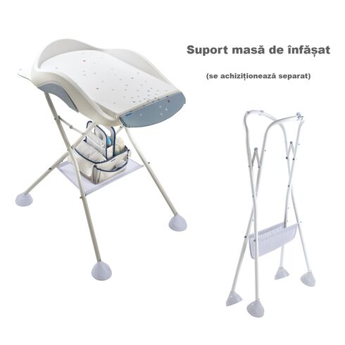 Masa de infasat Beaba Camele'o Mineral, Culoare: Blue,poza 3