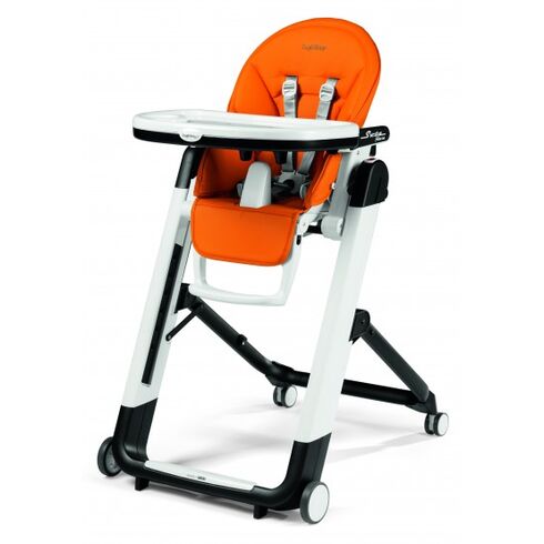 Scaun De Masa Peg Perego, Siesta 2 in 1 Follow Me Arancia, Culoare: Portocaliu