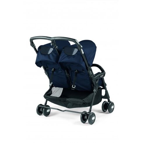 Carucior Peg Perego Aria Shopper Twin Class Navy - poza 3 - ExclusivMAG.ro