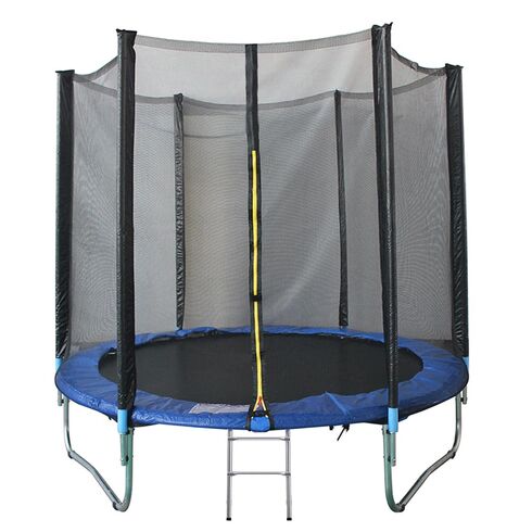Trambulina KidsCare, cu scara si plasa de protectie, 305 cm