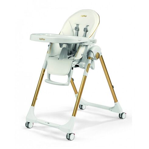 Scaun De Masa Prima Pappa Zero 3 Follow Me, Gold, Peg Perego, Culoare: Galben