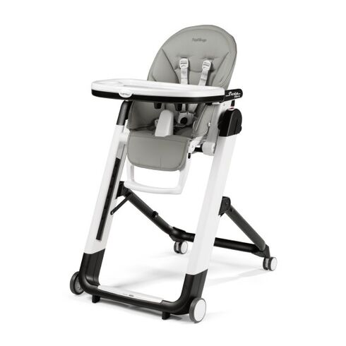Scaun De Masa Peg Perego, Siesta 2 in 1 Follow Me Ice, Culoare: Gri deschis