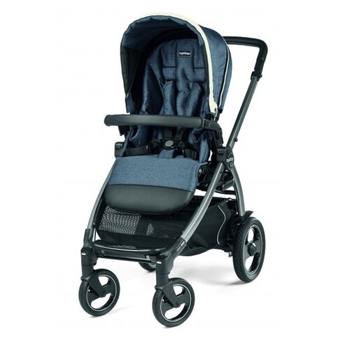 Carucior Peg Perego de la nastere, Book 51 S Titania Luxe Mirage, 0-22 kg, Culoare: Blue,poza 2  - ExclusivMAG.ro Carucior Peg Perego de la nastere, Book 51 S Titania Luxe Mirage, 0-22 kg, Culoare: Blue,poza 2