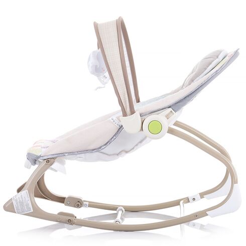 Scaunel balansoar Chipolino Dolce bird, Culoare: Crem,poza 3  - ExclusivMAG.ro Scaunel balansoar Chipolino Dolce bird, Culoare: Crem,poza 3