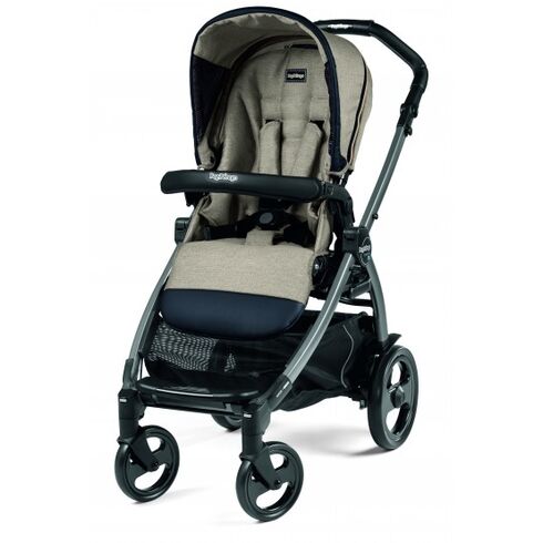 Carucior Peg Perego de la nastere, Book 51 Titania Luxe Ecru, 0-22 kg, Culoare: Crem - poza 2 - ExclusivMAG.ro