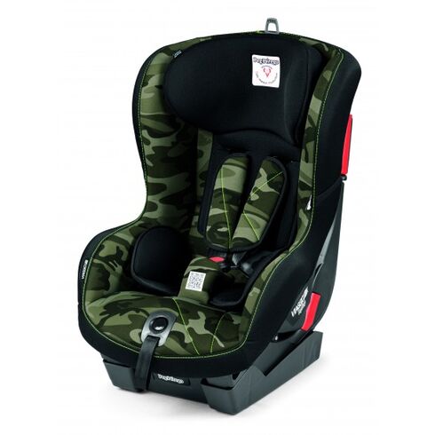 Scaun Auto Viaggio1 Duo-fix K, Peg Perego, Camo Green, Culoare: Verde, Grupa: 9-18kg (9 luni - 4 ani)  - ExclusivMAG.ro