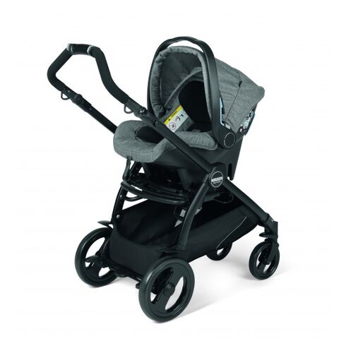 Carucior 3 in 1 Peg Perego Book 51 Titania Primoviaggio SL, 0-22 kg, Futura Cinder, Gri - poza 4 - ExclusivMAG.ro
