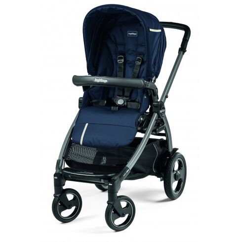 Carucior Peg Perego de la nastere, Book 51 S Titania Class Navy, 0-22 kg, Culoare: Albastru  - ExclusivMAG.ro
