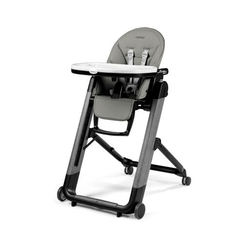 Scaun de masa Peg Perego, Siesta 2 in 1 Follow Me, Ambiance Grey, Culoare: Gri
