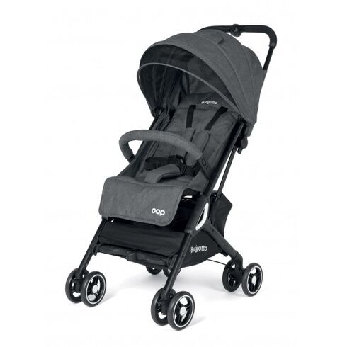 Carucior Burigotto by Peg Perego Light Grey, 0 - 22 kg, Culoare: Gri  - ExclusivMAG.ro