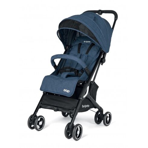 Carucior Burigotto by Peg Perego Navy, 0 - 22 kg, Culoare: Albastru  - ExclusivMAG.ro