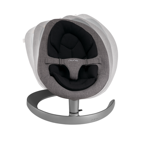 Sezlong Nuna Leaf Grow Charcoal, Culoare: Negru,poza 2