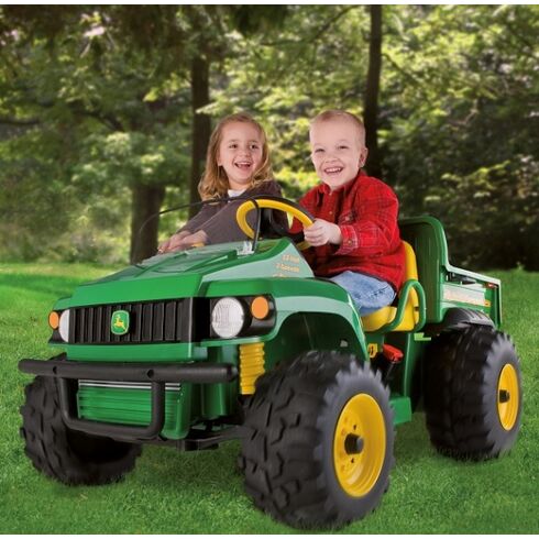 Tractor JD Gator HPX Peg Perego,poza 3  - ExclusivMAG.ro Tractor JD Gator HPX Peg Perego,poza 3
