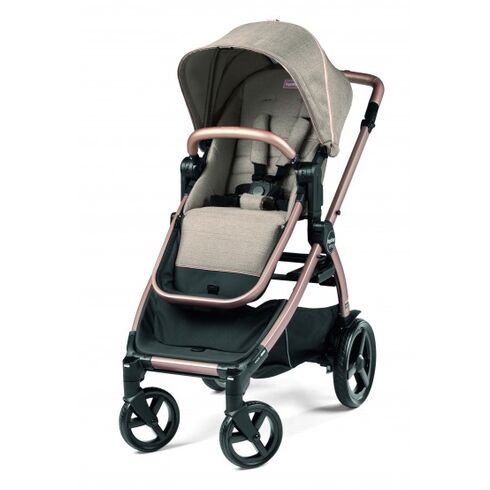 Carucior Peg Perego Ypsi, 6 luni - 22 kg, Mon Amour, Bej / Roz, Culoare: Crem,poza 2  - ExclusivMAG.ro Carucior Peg Perego Ypsi, 6 luni - 22 kg, Mon Amour, Bej / Roz, Culoare: Crem,poza 2