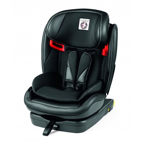 Scaun de masina Viaggio 1-2-3 Via, Peg Perego, Licorice, Culoare: Gri/Negru, Grupa: 9-36kg (9 luni - 12 ani)
