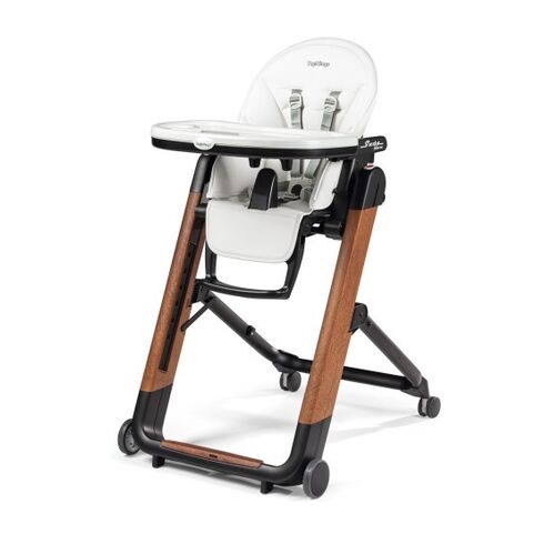 Scaun de masa Peg Perego, Siesta 2 in 1 Follow Me, Ambiance Brown