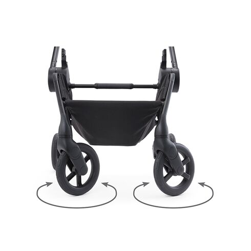 Sasiu Negru Carucior Sadena Recaro, Culoare: Negru,poza 3  - ExclusivMAG.ro Sasiu Negru Carucior Sadena Recaro, Culoare: Negru,poza 3