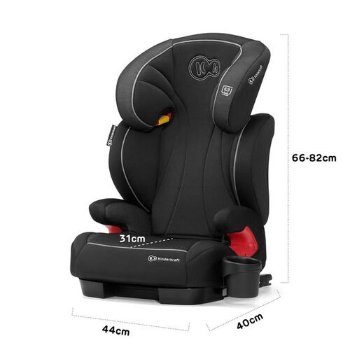 Scaun auto Unity Kinderkraft 15-36 Kg Black, Culoare: Negru, Grupa: 15-36kg (4 ani - 12 ani) - poza 7 - ExclusivMAG.ro