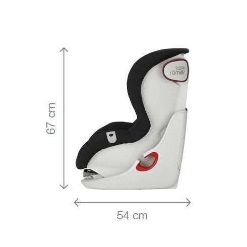 Scaun auto King II LS Black Series Cosmos Black Romer, Culoare: Negru, Grupa: 9-18kg (9 luni - 4 ani) - poza 5 - ExclusivMAG.ro