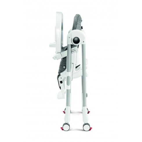 Scaun De Masa 2 in 1 Peg Perego, Prima Pappa Zero Follow Me, WonderGrey, 0 - 15 Kg, Culoare: Alb/Gri,poza 3