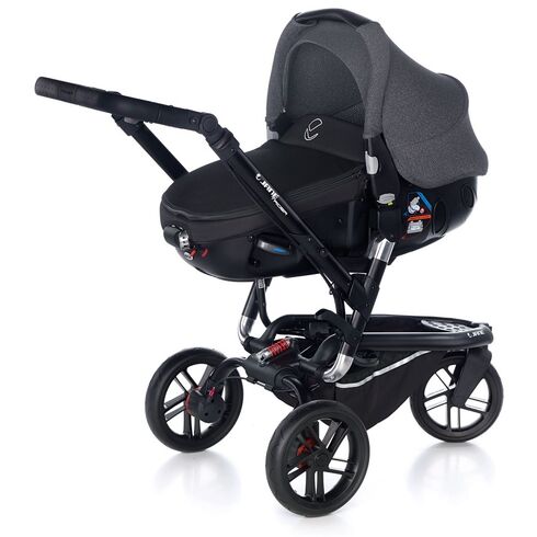 Carucior 3 in 1 Jane Trider Reverse Matrix Light 2 Jet Black, Culoare: Gri,poza 2  - ExclusivMAG.ro Carucior 3 in 1 Jane Trider Reverse Matrix Light 2 Jet Black, Culoare: Gri,poza 2
