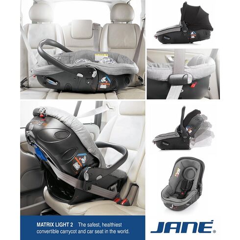 Carucior 3 in 1 Jane Trider Reverse Matrix Light 2 Jet Black, Culoare: Gri,poza 7  - ExclusivMAG.ro Carucior 3 in 1 Jane Trider Reverse Matrix Light 2 Jet Black, Culoare: Gri,poza 7