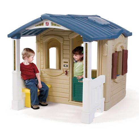 Casuta cu pridvor - Naturally Playful Front Porch Playhouse Step2
