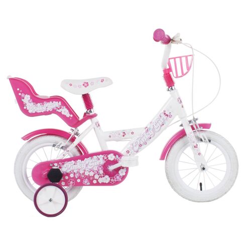 Bicicleta copii Pinky Girl 12 - Schiano Kids  - ExclusivMAG.ro