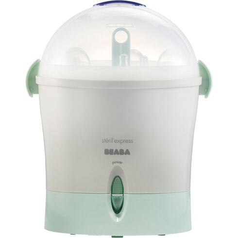 Sterilizator electric biberoane - 6 minute Bleu - Beaba  - ExclusivMAG.ro