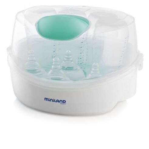 Set sterilizare microunde Miniland Baby  - ExclusivMAG.ro