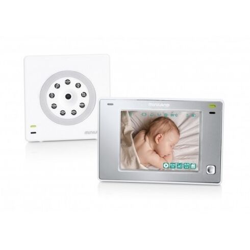 Interfon video monitorizare copii 3.5” Touch Miniland Baby