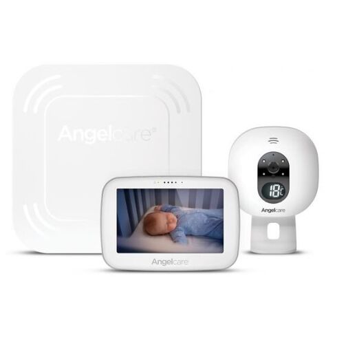 Videofon si Monitor de miscare Angelcare AC517 cu placa de detectie wireless