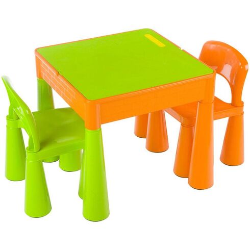 Masuta Guliver cu 2 scaune Orange - Tega Baby