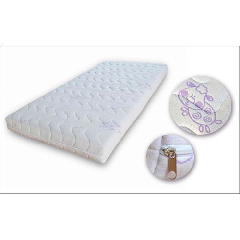 Saltea Latex 120x60x12 cm - BabyLine  - ExclusivMAG.ro