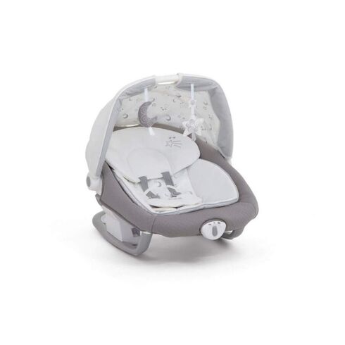 Leagan si balansoar rotativ Joie Serina 2 in 1 Starry Night, Culoare: Alb,poza 4