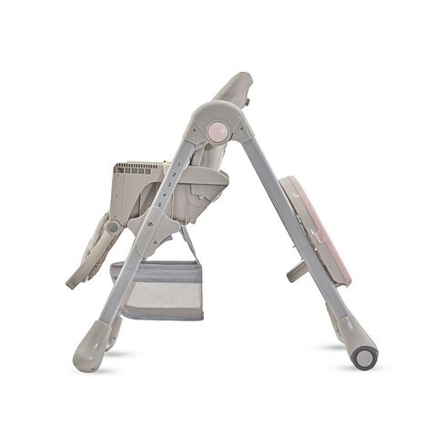 Scaun de masa Tastee Kinderkraft Pink Leaf, Culoare: Roz,poza 7