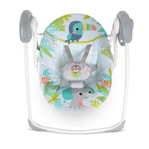 Leagan portabil Rainforest Vibe Bright Starts,poza 4
